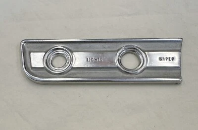 Plymouth Barracuda Valiant 1965 tablero lateral del conductor bisel moldura luces limpiaparabrisas 65 Foto 1 de 4