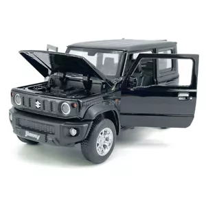 Modellino auto 1:24 Suzuki Jimny pressofuso lega di zinco auto giocattolo uomo collezione nero - Foto 1 di 12