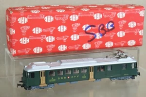 HAG 151 SBB CFF GREEN BFe 4/4 ELECTRIC LOCOMOTIVE 1408 BOXED oc - Picture 1 of 9