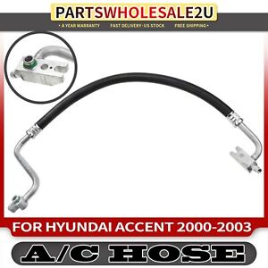 A/C Suction Line Hose Assembly for Hyundai Accent 2000-2003 L4 1.5L 9776325000