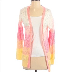 cotton emporium vallerie texture two pocket cardigan