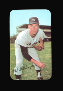 1971 Topps Supers #10 MEL STOTTLEMYRE New York Yankees NRMT