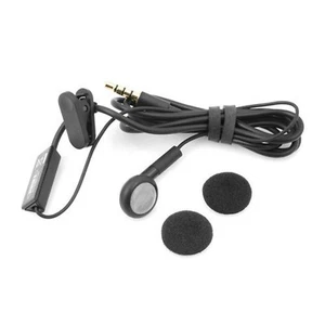 Einohr Mono Headset with Remote Control for Smartphone Black - Bild 1 von 1