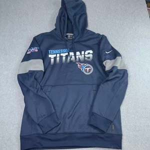 Tennessee Titans OnField Hoodie NIKE Therma-Fit Football Hoodie Mens Large - Picture 1 of 10
