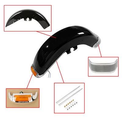 Fit For Harley Electra Glide Ultra Limited 14-24 Front Wheel Cover Fender - Image 1 of 4
