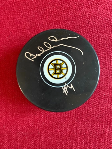 Bobby Orr, "Autographed"(JSA) Bruins Puck (Scarce / Vintage) Cover