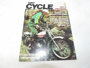 August 1973 Dirt Cycle Magazin Yamaha TY250 Mick Andrews - Bild 1 von 2