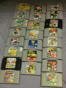 Nintendo 64 N64 OEM Pick Your Game Cart Only Personal Collection WORK GREAT! - Picture 1 of 101