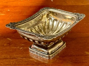 BEAUTIFUL - Antique Russian 84 Silver Ornate Open Salt Cellar - Picture 1 of 9