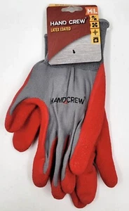 HG-3154ML HandCrew Unisex Nylon Latex Dipped Multipurpose Gloves, Medium/Large - Picture 1 of 3