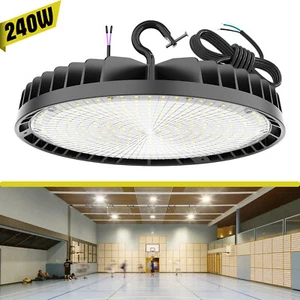 240W UFO LED High Bay Light Industrial Commercial  Warehouse Work Shop Lighting - Picture 1 of 10