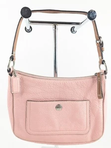 Borsa a tracolla Coach vintage in pelle rosa ciottoli portafoglio K0772-F10891 - Foto 1 di 13