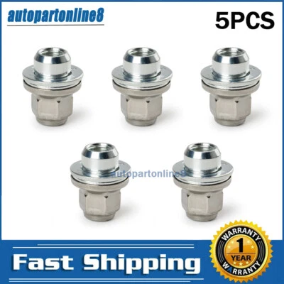 5X Tuercas de rueda Perno para Jaguar S-Type X-Type XJ XJR XF 1999-2022 M12*1.5 Foto 1 de 4