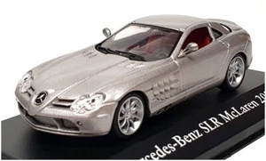 Atlas Editions 1/43 Scale 2 891 022 - 2003 Mercedes Benz SLR McLaren - Silver - Picture 1 of 5