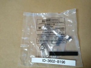 IND AMPHENOL TUCHEL 8-POLIGER STECKER KABELSTECKER T-3504-005 100542-095 - Bild 1 von 4