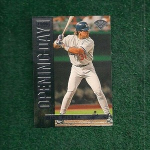 MIKE PIAZZA - MLB HOF - 1995 LEAF - OPENING DAY - CARD # 5 - LOS ANGELES DODGERS