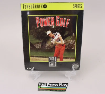 Power Golf NEC TurboGrafx-16 TG16 1989 Hudson Soft New Factory Sealed - Image 1 of 4