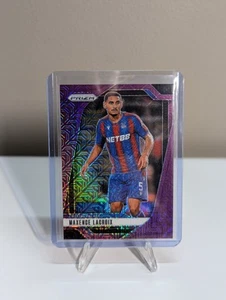 2024-25 Panini Prizm Premier League Maxence Lacroix Purple Mojo /25 - Picture 1 of 2