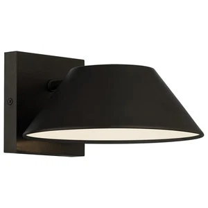 Access Lighting Solano Large Outdoor LED Wall Sconce - Black - Picture 1 of 5