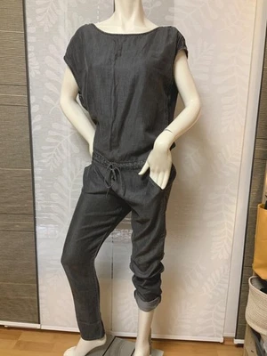 Esprit Overall Jumpsuit Einteiler Hose m Tasche xs s 34 36 26 27 only denim blau - Bild 1 von 4