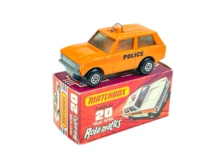 Matchbox Lesney Superfast MB20 Orange Police Patrol w/J Box - Picture 1 of 12