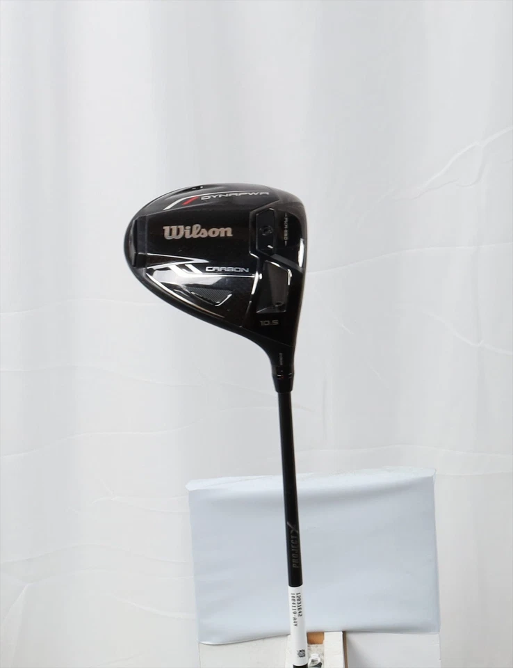 Wilson Dynapwr Carbon 10.5° Driver Stiff Flex Denali Charcoal 60 12831642 Good - Image 1 of 4
