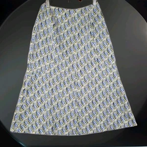 TALBOTS PETITES Rock Damen 2 Seidenmischung A-Linie knielang gefüttert leicht - Bild 1 von 11