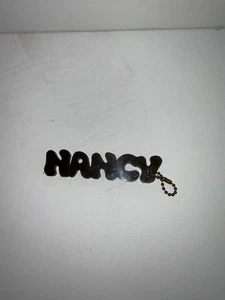 Vintage Metall Namen Schlüsselanhänger "Nancy" - Bild 1 von 8