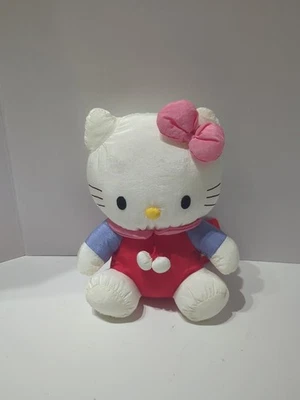 Vtg 1996 Sanrio Hello Kitty Parachute Nylon Stuffed Animal Plush White Soft - Image 1 of 4