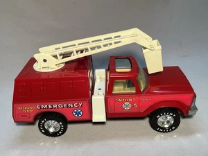 Vintage Nylint Fire Department Emergency Response Team Red Metal Truck - Picture 1 of 6