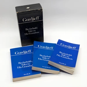 G.I. Gurdjieff Belzebub’s Tales to His Petit-fils 3 Vol Set 1973 Première édition PB - Photo 1/10