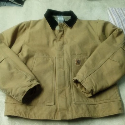 Vintage Detroit Carhartt Barn Jacket SZ Large Regular Tan - Image 1 of 4