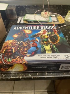 Dungeons And Dragons Adventure Begins Cooperative Game Board Complete Pre-owned - Picture 1 of 6