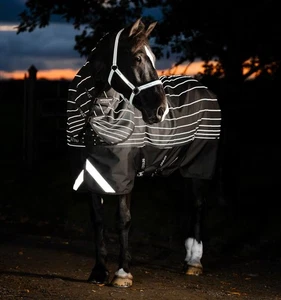 Amigo 1200D FieldSafe Reflectech Plus Turnout Blanket (50g Medium-Lite) - Picture 1 of 8
