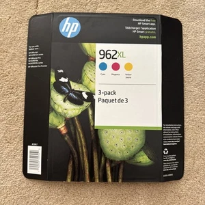 New Genuine HP 962XL Cyan Magenta Yellow set Ink Cartridges Retail Box - Bild 1 von 2