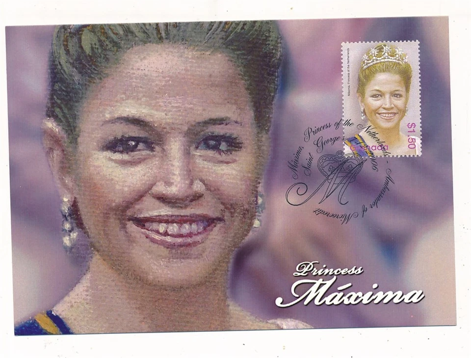 D434058 Granada Tarjeta Máxima Realeza Princesa Máxima Foto 1 de 1