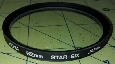 Hoya STAR-SIX (S72STAR6GB) 62 mm Filter - Image 1 of 4