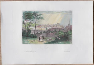 Impresión Meyer 1841 BRNO, MORAVIA, REPÚBLICA CHECA, #6 - Imagen 1 de 1