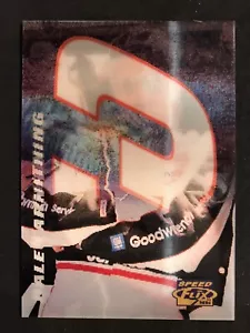 1996 Pinnacle Speed Flix Dale Earnhardt Black Lightning #53 - Picture 1 of 2