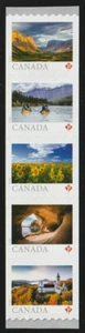 Canada #3433a, From Far and Wide, Strip of 5 from Coil, MNH 2024 - Picture 1 of 1