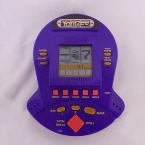 1999 Mikohn Hasbro Yahtzee Jackpot Electronic Handheld Game - Picture 1 of 4