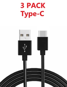 3Pack Type C Fast Charger Cable Cord For Samsung Galaxy S8 S9 S10 Plus Note 9 10 - Picture 1 of 6