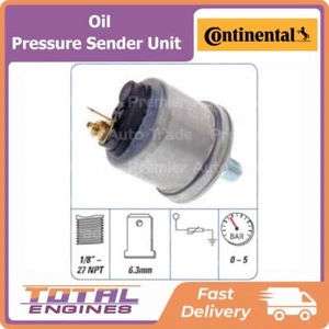 Continental Oil Pressure Sender Unit fits Holden Monaro HG/HQ/HT 5.7L V8 350 - Picture 1 of 2