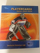 DEL 2003/2004 player cards complete base set incl. special cards + folders
