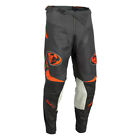 Thor Pulse 04 Charcoal Gray and Orange MX Off Road Pants Men's Sizes 28 - 36