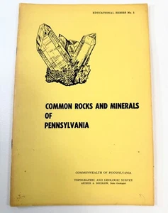 Common Rocks and Minerals of Pennsylvania Educational Series #1 Booklet - Picture 1 of 11