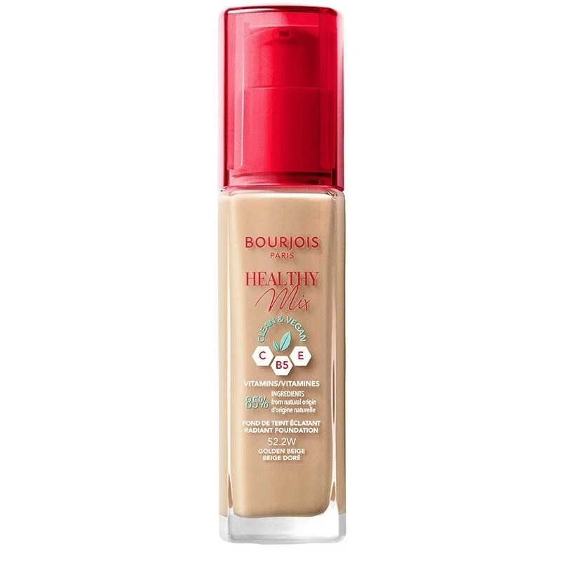 Bourjois Healthy Mix Vegane Foundation 30ml Golden Beige 52.2 - Bild 1 von 1