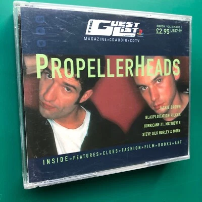 PropellerHeads GUEST LIST Magazine Audio CDTV March Vol.3 #1 Hip Hop CD Boxset - Image 1 of 4