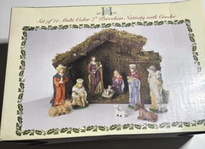 Krippe Huntington 11er Set 7" Porzellan Krippe mit Krippe - Bild 1 von 9