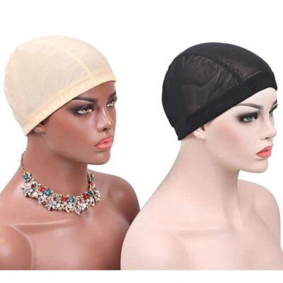 Making Invisible Hair Net Hair Accessories Dome Mesh Wig Caps Mesh Weave Cap - Image 1 of 4